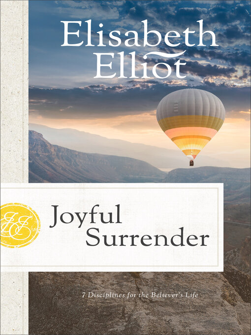 Title details for Joyful Surrender by Elisabeth Elliot - Available